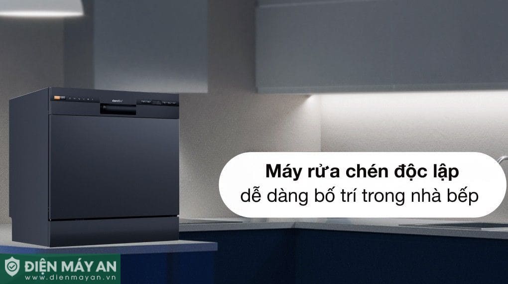 Máy rửa chén bát độc lập Comfee CDW-8F60RB